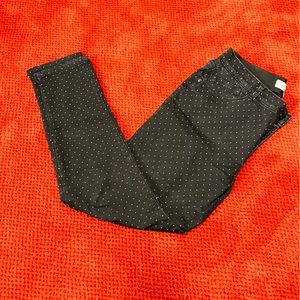 ❤️Host Pick❤️Wit and Wisdom polka dot jeans size 10